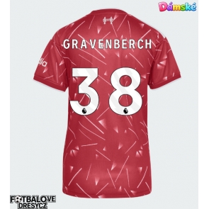 Liverpool Ryan Gravenberch #38 Dámské Domácí Dres 2026-27 Krátký Rukáv Liverpool Ryan Gravenberch #38 Dámské Domácí Dres 2026-27 Krátký Rukáv
